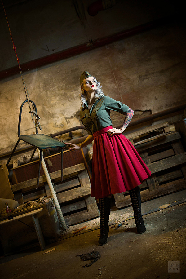 Fotografia Damian Kopka - Kopfer, glamour, rockagirl, fotograf, łódż, łódzkie, tfp,  portret, sesje zdjęciowe, buduarowo, zmysłowo, kobieco