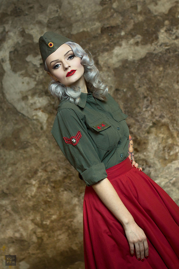 Fotografia Damian Kopka - Kopfer, glamour, rockagirl, fotograf, łódż, łódzkie, tfp,  portret, sesje zdjęciowe, buduarowo, zmysłowo, kobieco